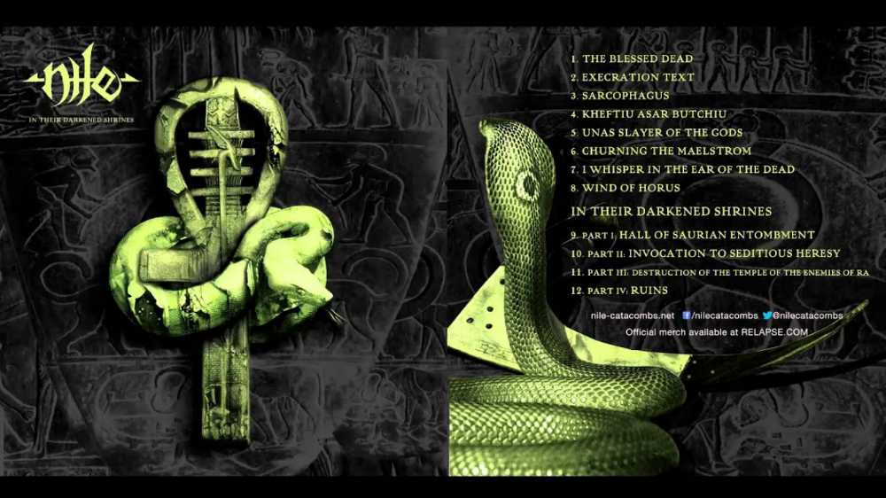 In Their Darkened Shrines - Nile (CD - 50) music collectible [Barcode 781676654222] - Main Image 3