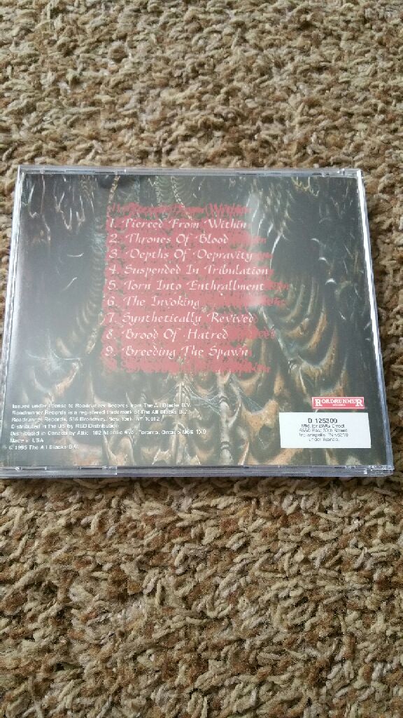 Pierced From Within - Suffocation (CD) music collectible [Barcode 016861894825] - Main Image 2