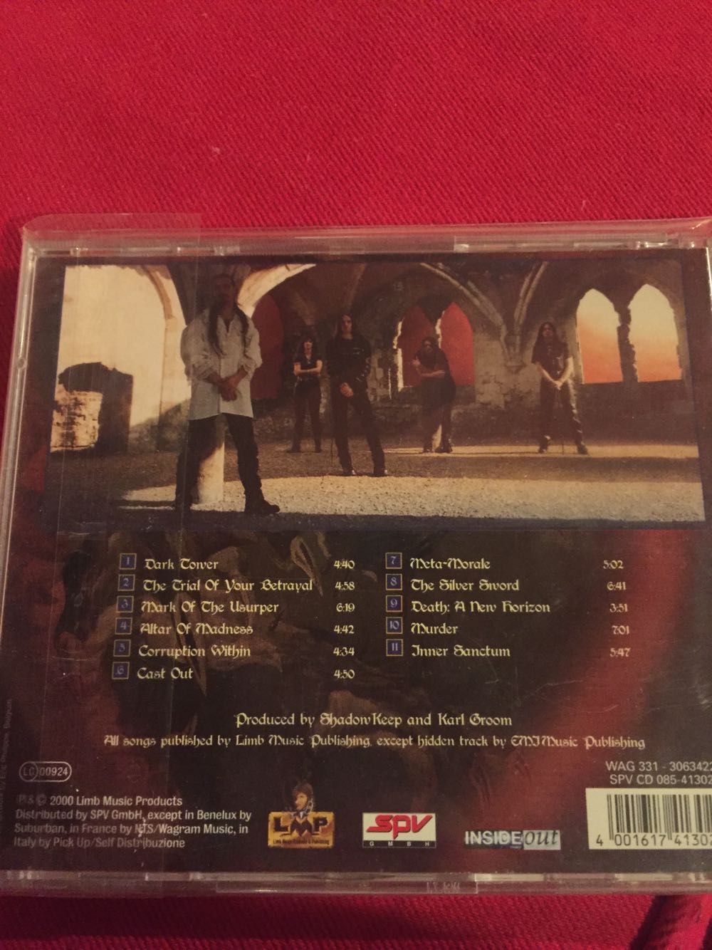 Corruption Within - Shadow Keep (CD) music collectible [Barcode 4001617413029] - Main Image 2