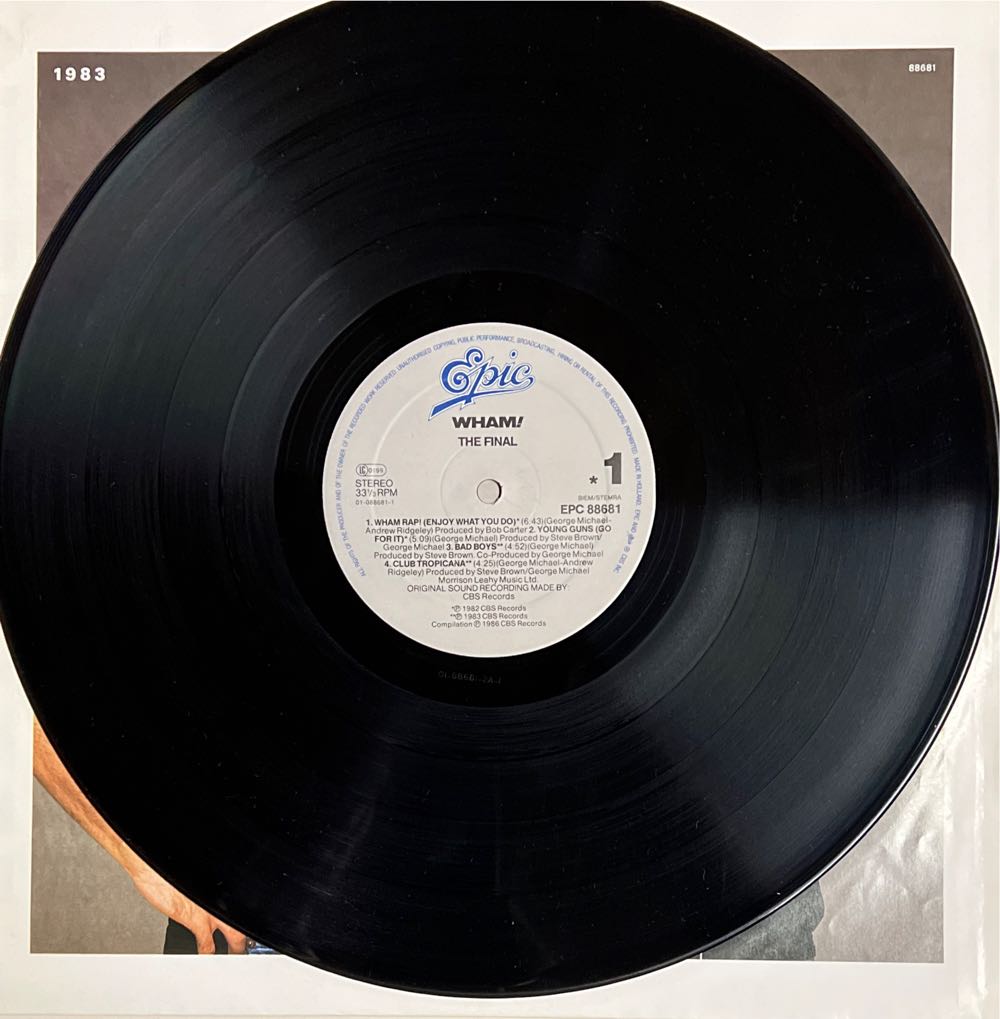 The Final - Wham! (12” - 80) music collectible [Barcode 5099708868116] - Main Image 3