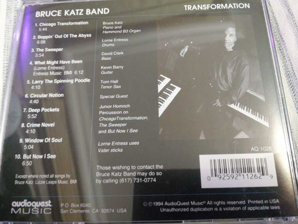 Transformation - Bruce Katz Band (CD) music collectible [Barcode 092592112629] - Main Image 2