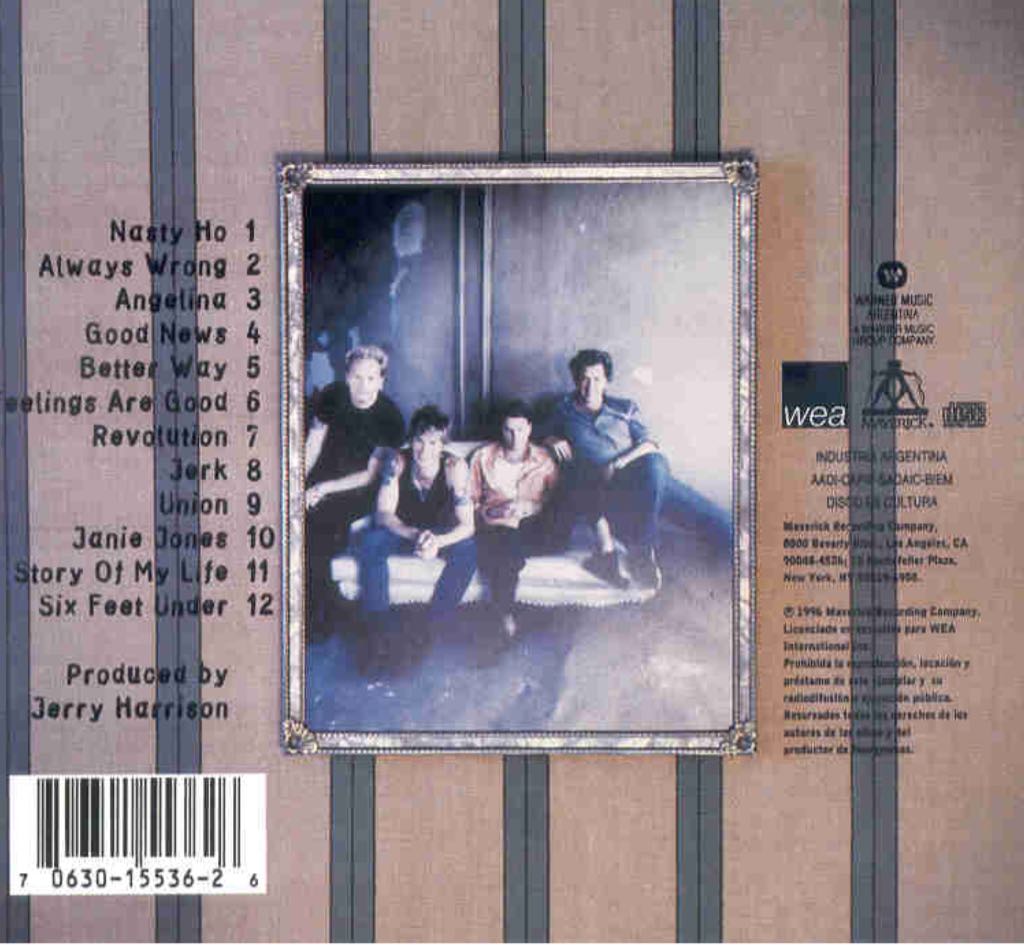 Neurotic Outsiders - Neurotic Outsiders (CD - 44) music collectible [Barcode 093624629023] - Main Image 2