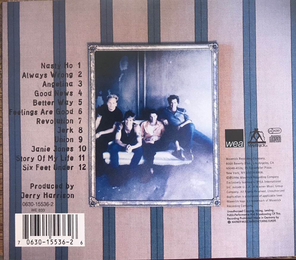 Neurotic Outsiders - Neurotic Outsiders (CD) music collectible [Barcode 706301553626] - Main Image 2