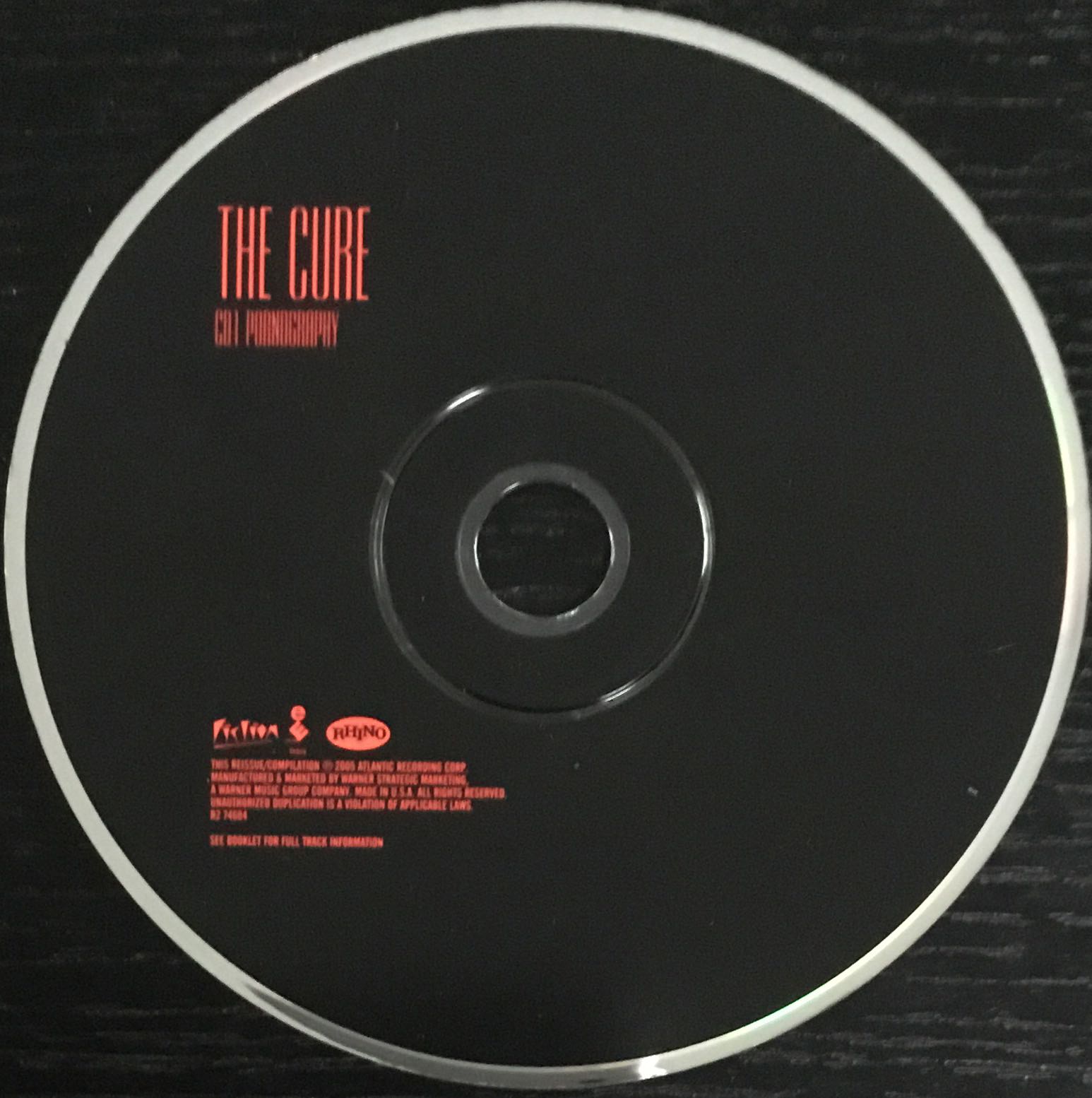 Pornography - Cure, The (CD - 114) music collectible [Barcode 081227468422] - Main Image 4