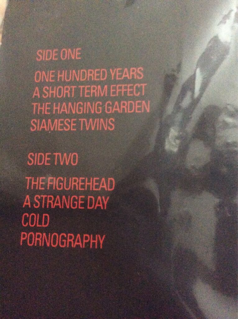 Pornography - Cure, The music collectible - Main Image 2