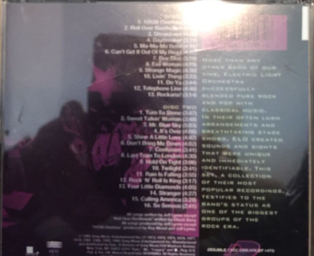 The Best Of ELO - Electric Light Orchestra (CD) music collectible - Main Image 2