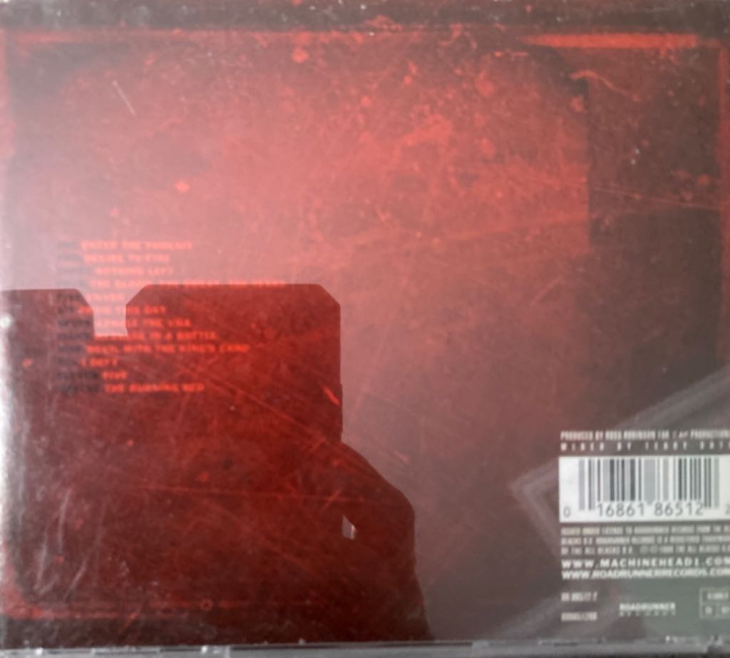 The Burning Red - Machine Head (CD - 50) music collectible [Barcode 016861865788] - Main Image 2