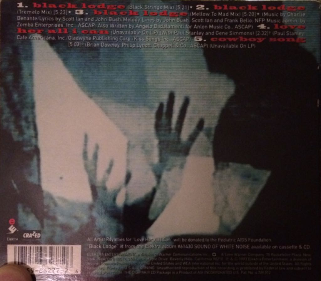 Black Lodge - Anthrax (CD) music collectible [Barcode 075596627726] - Main Image 2