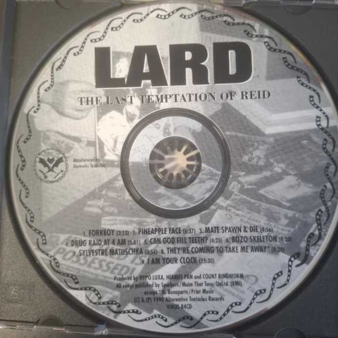 The Last Temptation of Reid - Lard (CD) music collectible [Barcode 721616008425] - Main Image 3