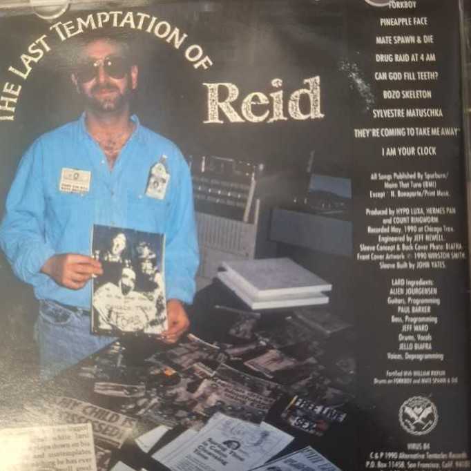 The Last Temptation of Reid - Lard (CD) music collectible [Barcode 721616008425] - Main Image 4
