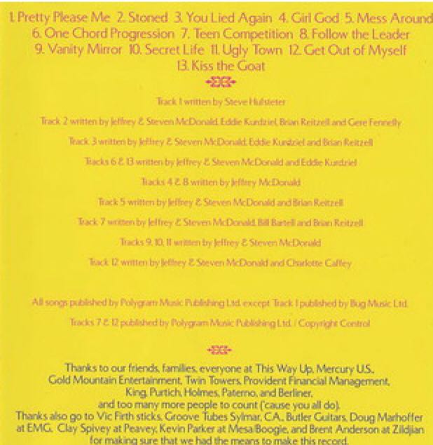 Show World - Redd Kross (CD) music collectible [Barcode 731452428929] - Main Image 2