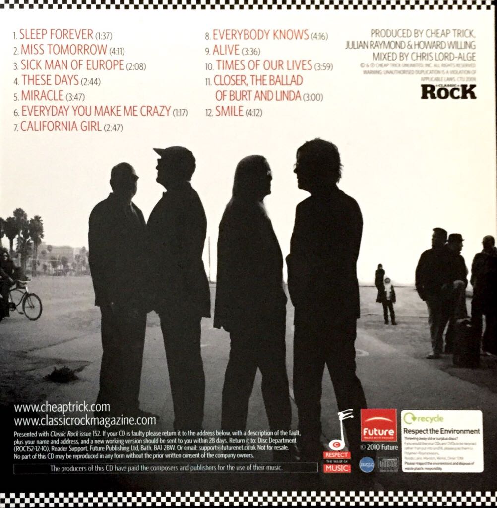 The Latest - Cheap Trick (CD) music collectible - Main Image 2