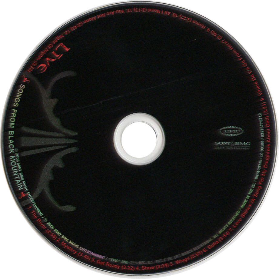 Songs from Black Mountain - Live (CD - 42) music collectible [Barcode 828767787121] - Main Image 2