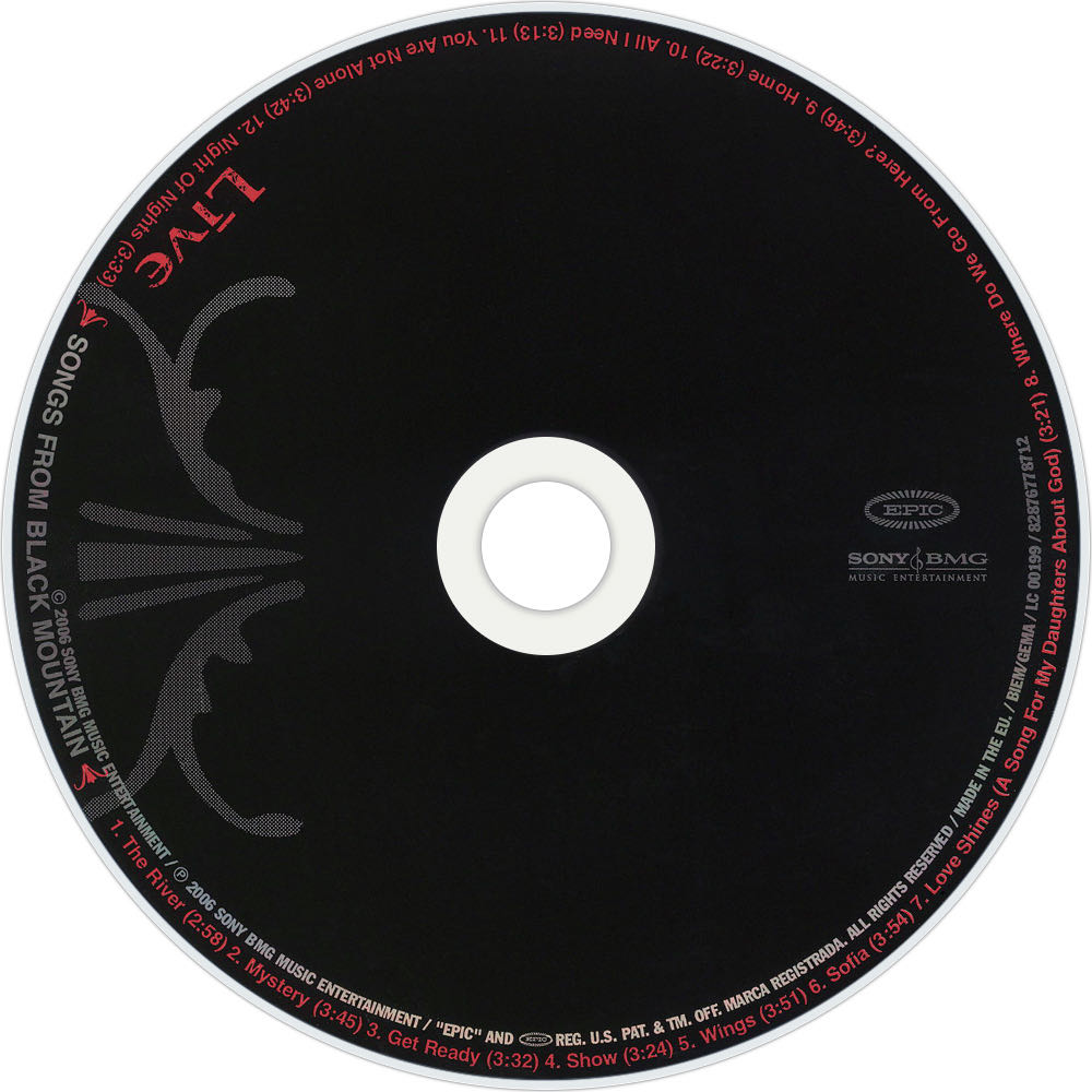 Songs from Black Mountain - Live (CD - 42) music collectible [Barcode 828767787121] - Main Image 4