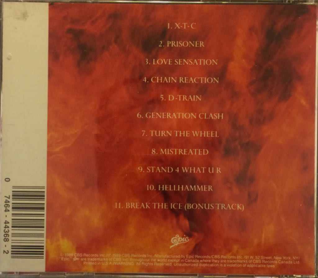 Eat The Heat - Accept (12”) music collectible [Barcode 074644436822] - Main Image 2