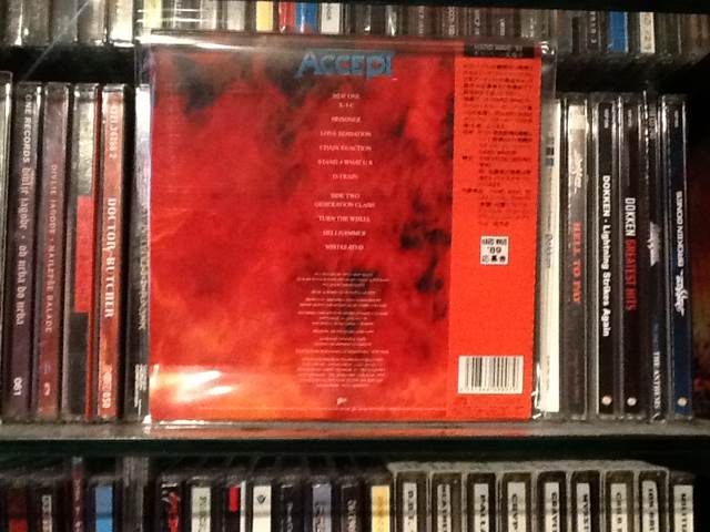 Eat The Heat - Accept (CD) music collectible - Main Image 2