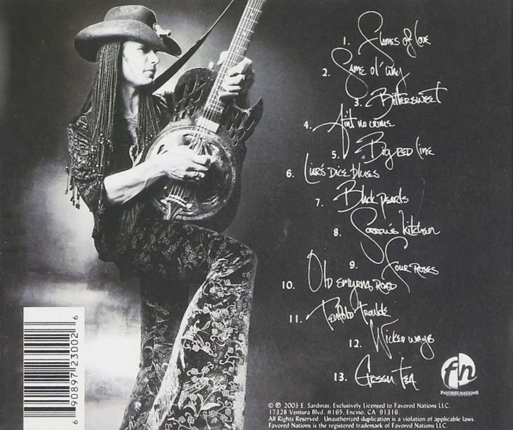 Black Pearls - Sardinas, Eric (CD - 43) music collectible [Barcode 690897230026] - Main Image 2