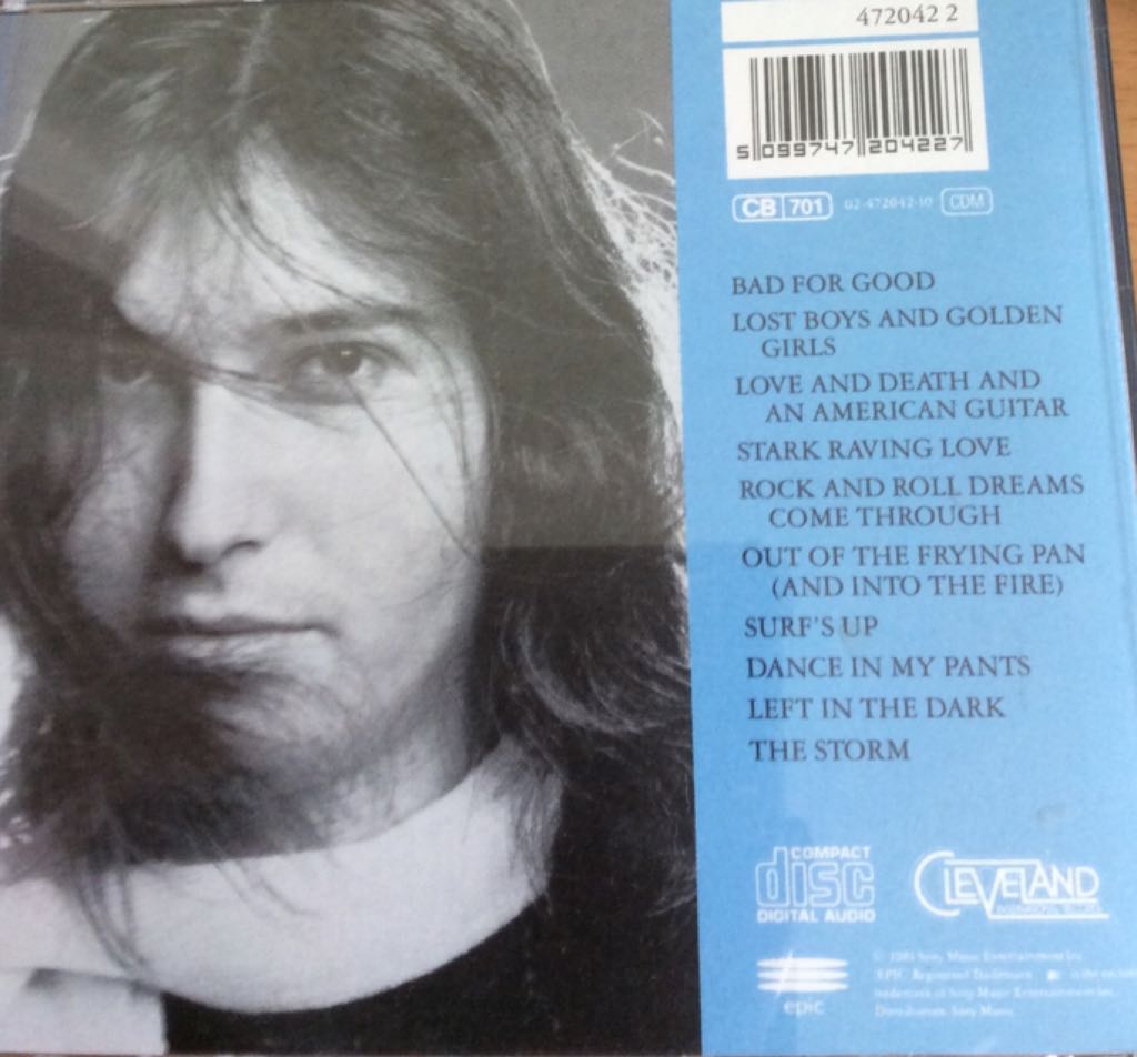 Bad For Good - Jim Steinman (12” - 62) music collectible [Barcode 5099747204227] - Main Image 2