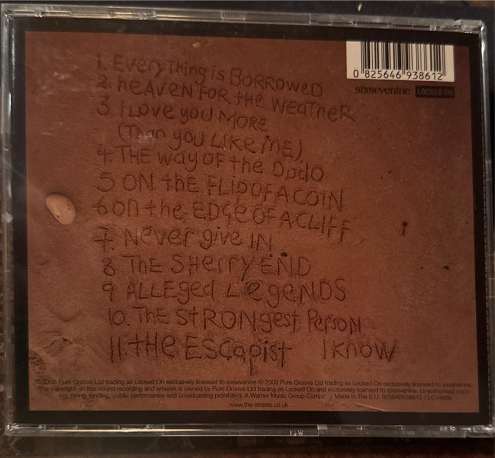 Everything is borrowed - Streets, The (CD) music collectible [Barcode 825646938612] - Main Image 2