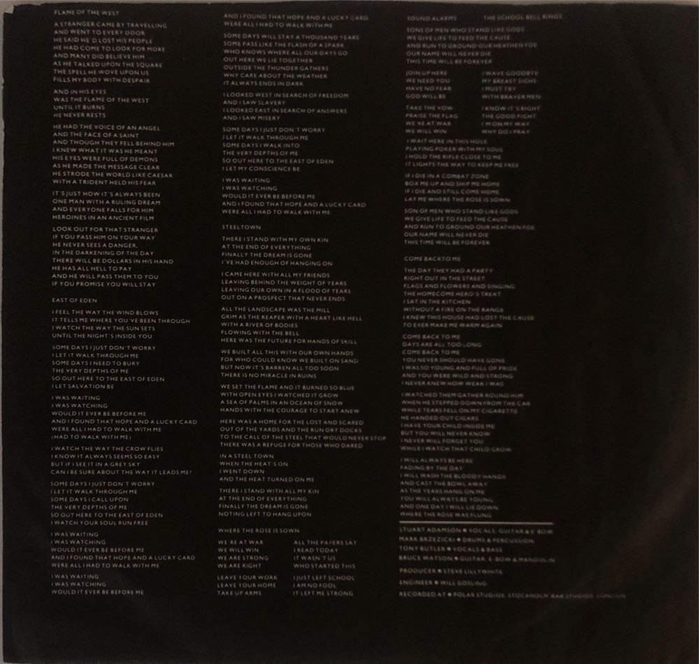 Steeltown - Big Country (12” - 48) music collectible [Barcode 042282283115] - Main Image 4