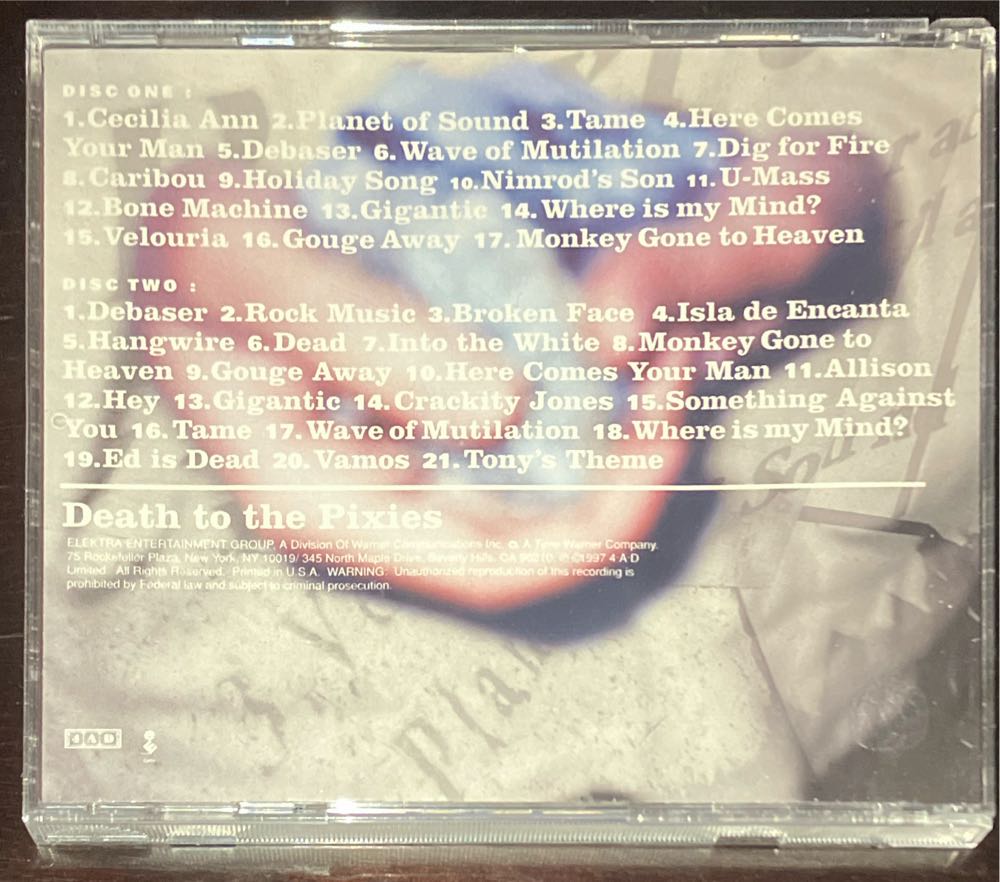 Death To The Pixies - Pixies, The (CD) music collectible [Barcode 075596211826] - Main Image 2