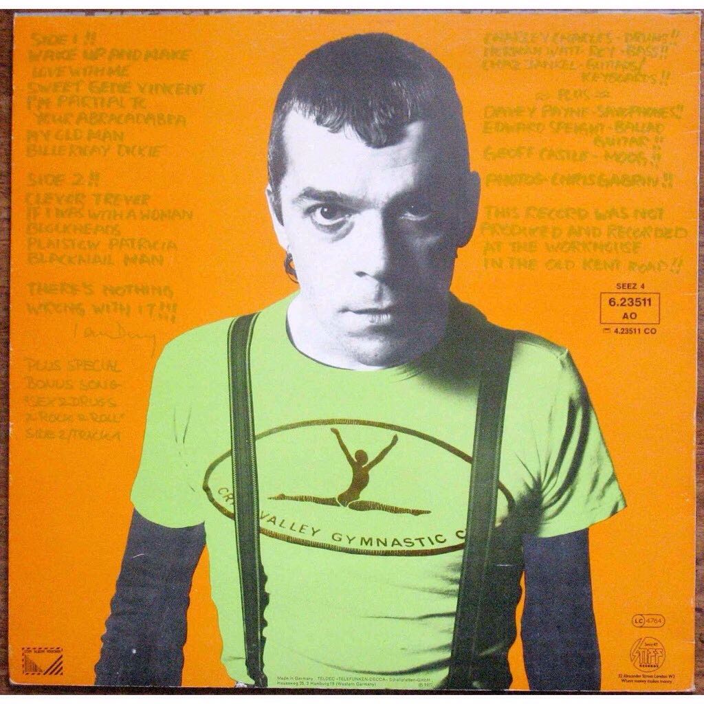Ian Dury - New boots and panties!! (12”) music collectible - Main Image 2