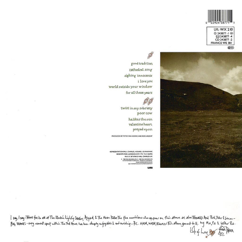 Ancient Heart - Tanita Tikaram (12” - 42) music collectible - Main Image 2