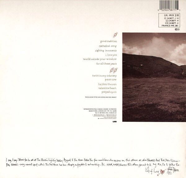 Ancient Heart - Tanita Tikaram (12”) music collectible - Main Image 2