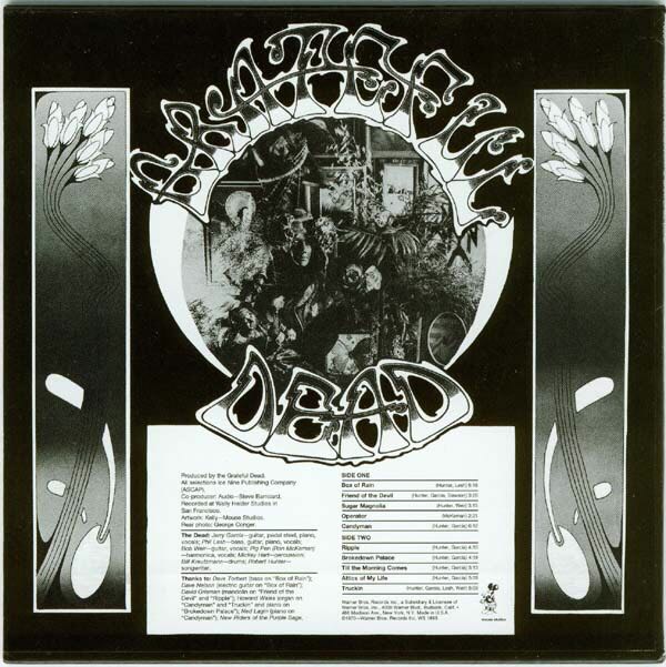 American Beauty - Grateful Dead (12” - 42) music collectible [Barcode 081227978198] - Main Image 2