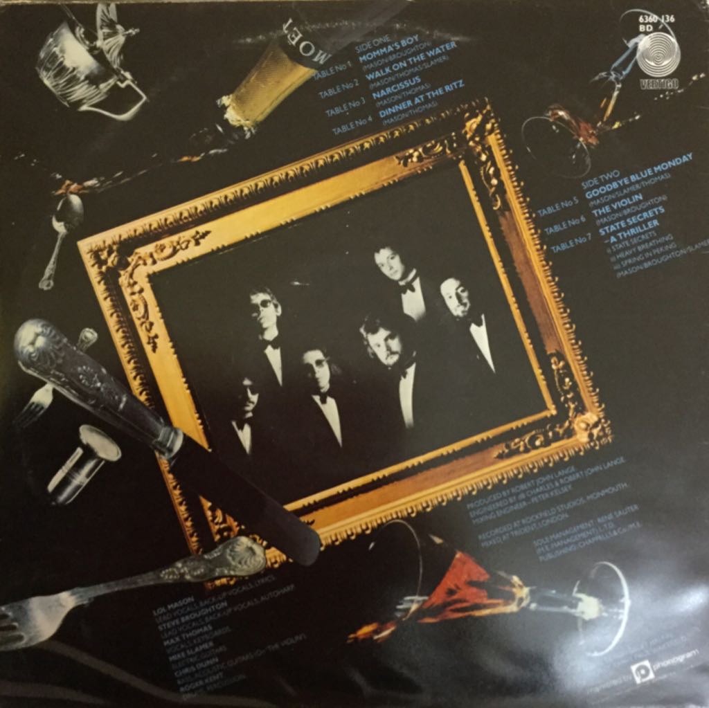 Dinner at the Ritz - City Boy (12”) music collectible - Main Image 2