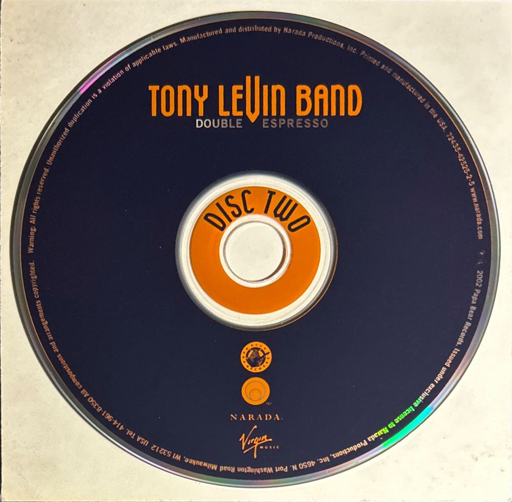 Double Espresso - Levin, Tony (CD - 112) music collectible [Barcode 724354252327] - Main Image 4