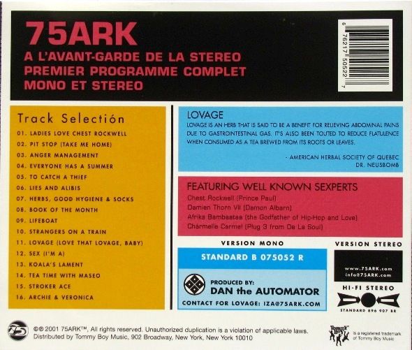 Music To Make Love To Your Old Lady By - Lovage (CD) music collectible - Main Image 2