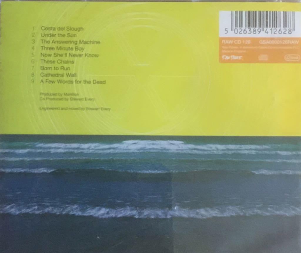 Radiation - Marillion (CD) music collectible [Barcode 5026389412628] - Main Image 2