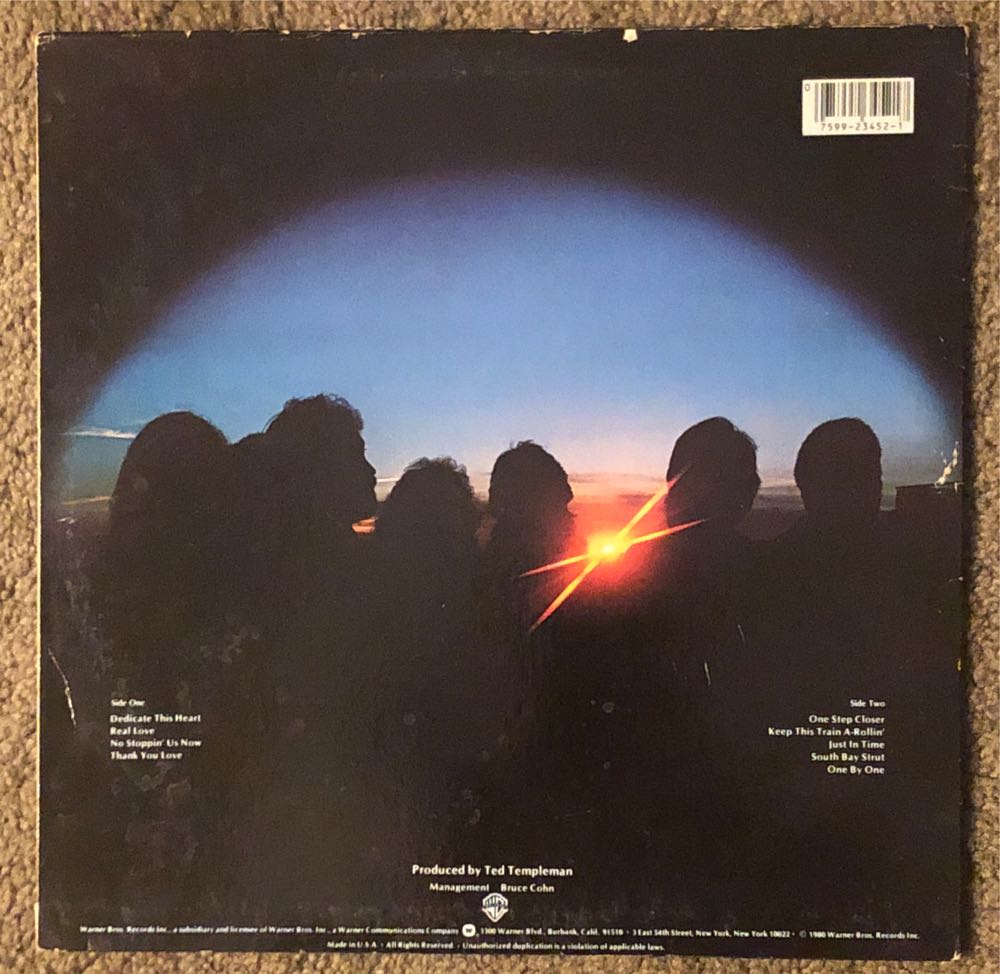 One Step Closer - Doobie Brothers, The (12” - 38) music collectible [Barcode 075992345217] - Main Image 2
