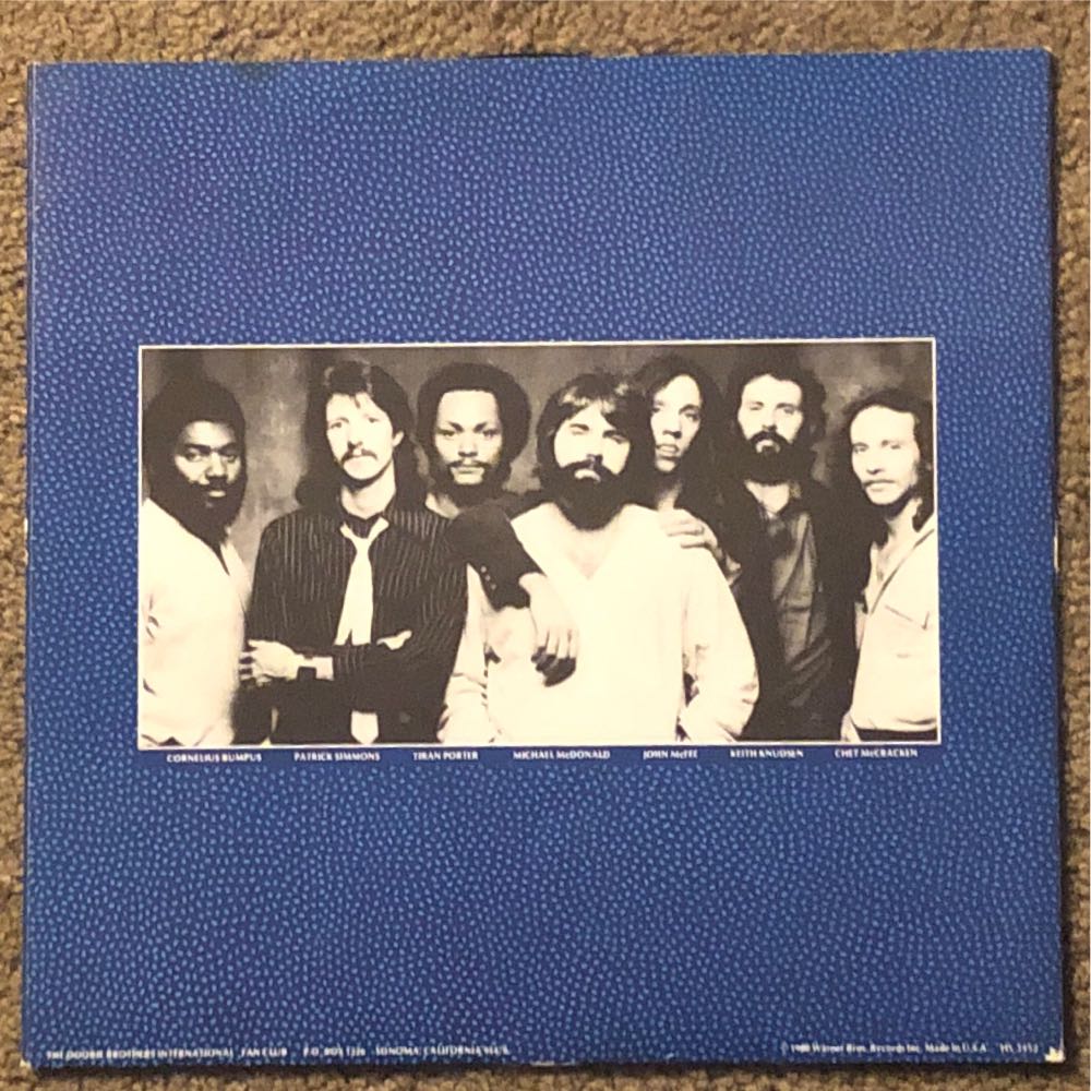 One Step Closer - Doobie Brothers, The (12” - 38) music collectible [Barcode 075992345217] - Main Image 4