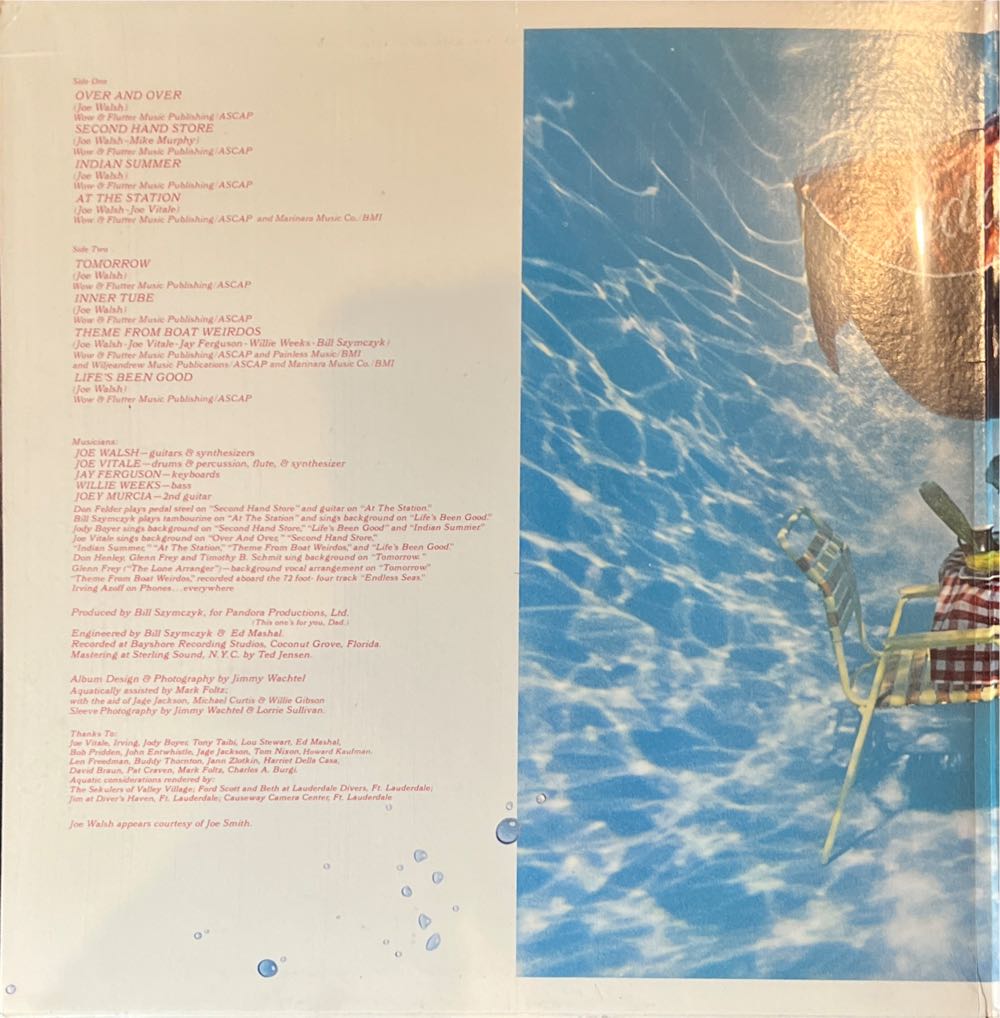 But Seriously Folks... - Walsh, Joe (12” - 35) music collectible - Main Image 3