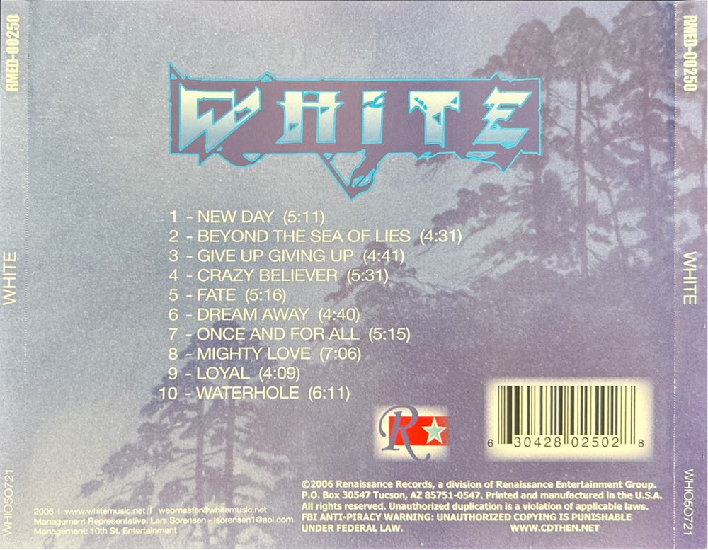 White - White (CD - 53) music collectible [Barcode 630428025028] - Main Image 2