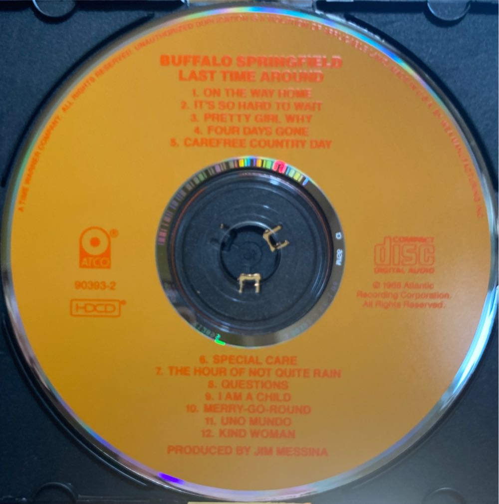 Last Time Around - Buffalo Springfield (12”) music collectible [Barcode 075679039354] - Main Image 2