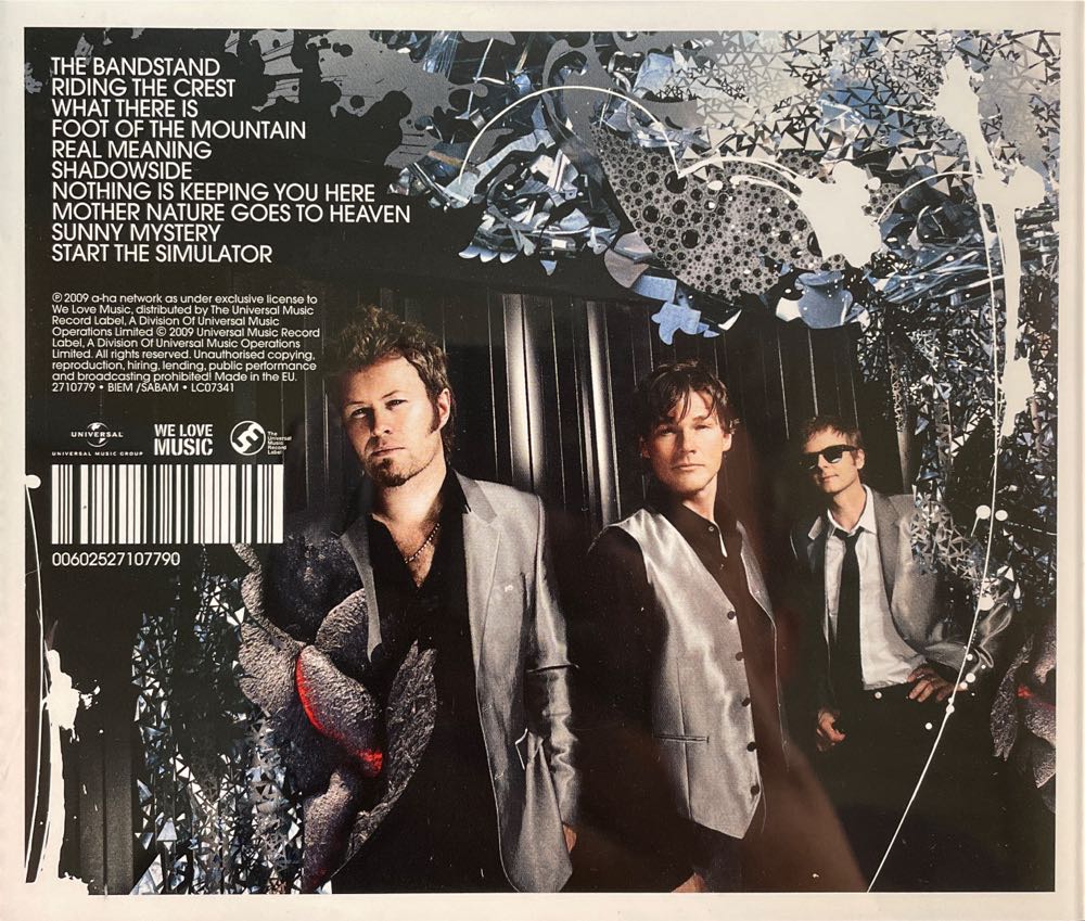 Foot Of The Mountain - a-ha  ‎ (CD) music collectible [Barcode 602527107790] - Main Image 2
