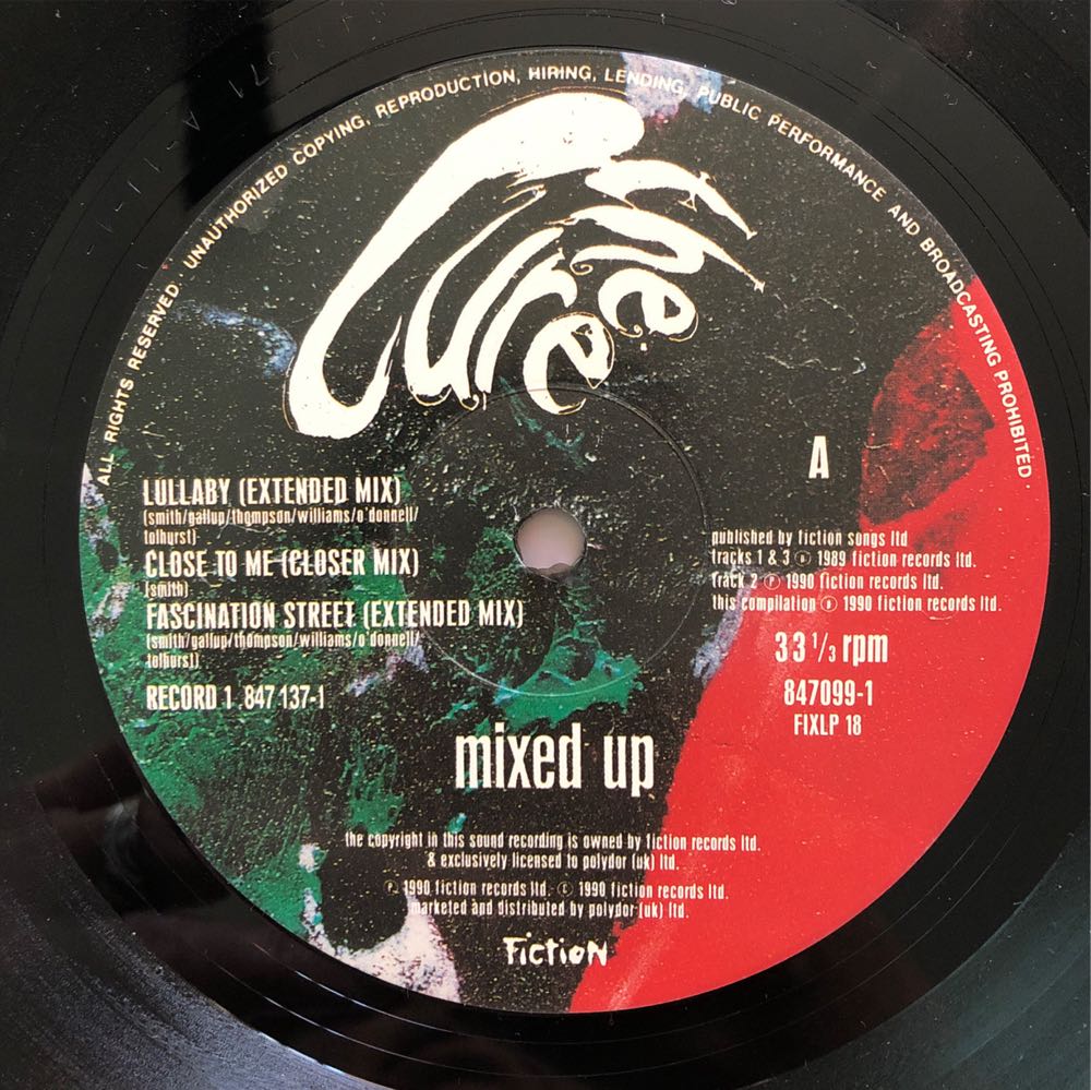 Mixed Up - Cure, The (12” - 8112) music collectible [Barcode 042284709910] - Main Image 3