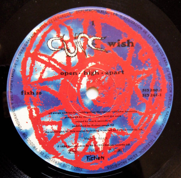 Wish - Cure (CD) music collectible [Barcode 731451326110] - Main Image 3