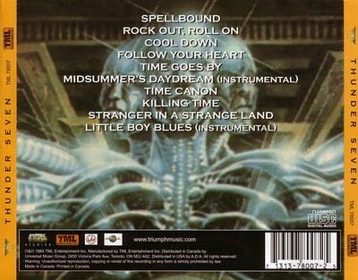 Thunder Seven - Triumph (CD) music collectible [Barcode 713137620729] - Main Image 3