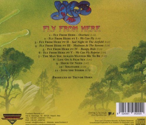 Fly From Here - Yes (CD - 47:28) music collectible [Barcode 8024391052020] - Main Image 2