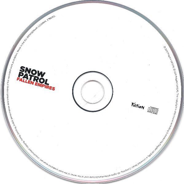 Fallen Empires - Snow Patrol (CD - 125) music collectible [Barcode 602527831565] - Main Image 4