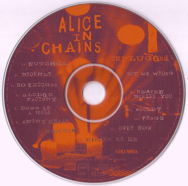 MTV Unplugged - Alice In Chains (CD - 7126) music collectible [Barcode 5099748430021] - Main Image 4