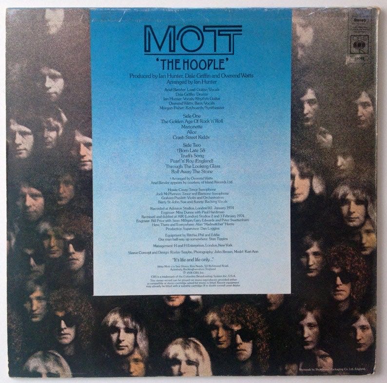 The Hoople - Mott The Hoople (8-Track Cartridge - 39) music collectible - Main Image 2