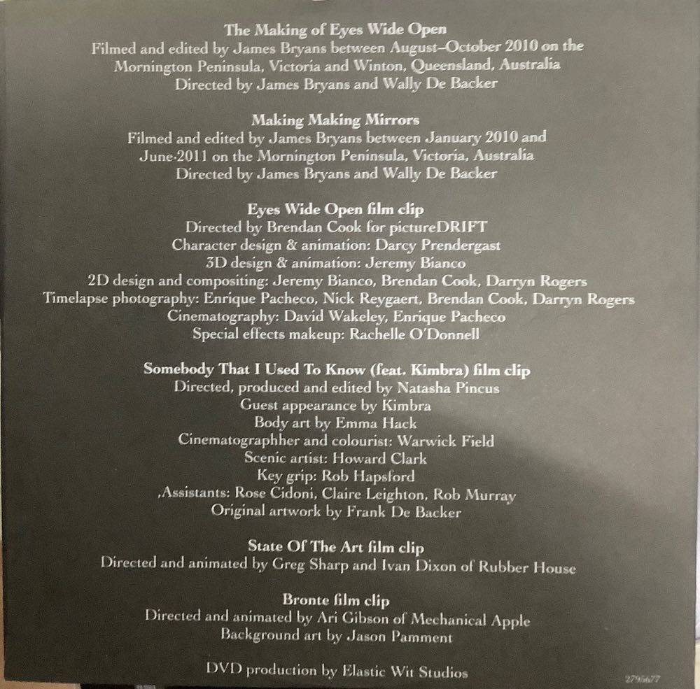 Making Mirrors - Gotye (CD) music collectible [Barcode 602527956770] - Main Image 4