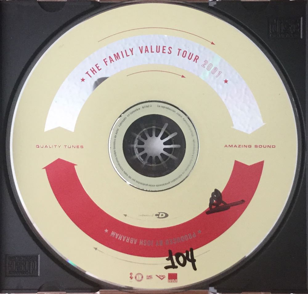 Family Values Tour 2001 - Family Values Tour 2001 - Various Artists (CD) music collectible [Barcode 075596276221] - Main Image 3