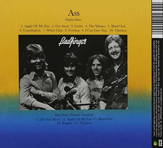 Ass - Badfinger (CD - 43) music collectible [Barcode 724385389924] - Main Image 2