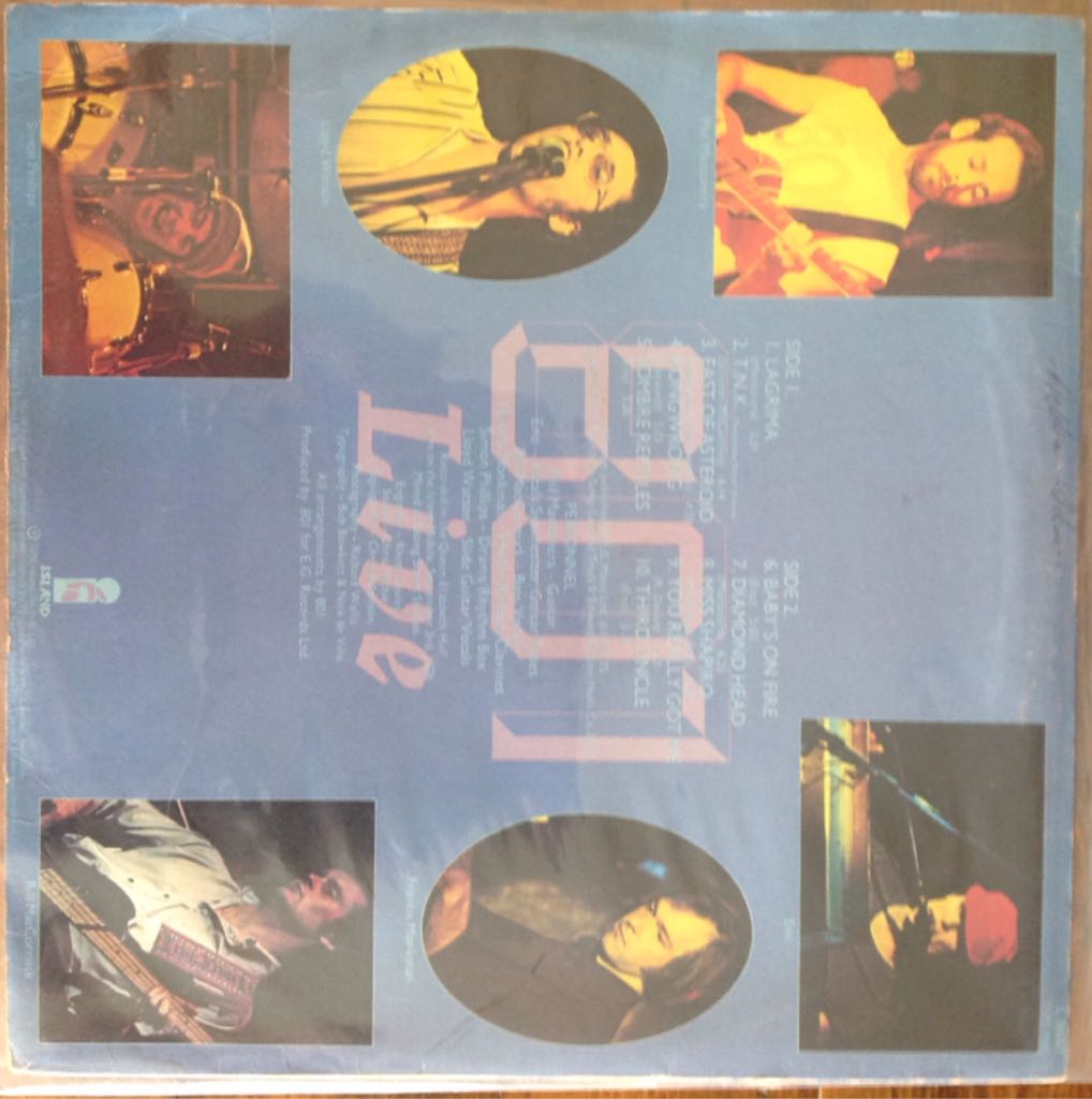 801 Live - Manzanera, Phil - 801 (12”) music collectible [Barcode 017046155328] - Main Image 2